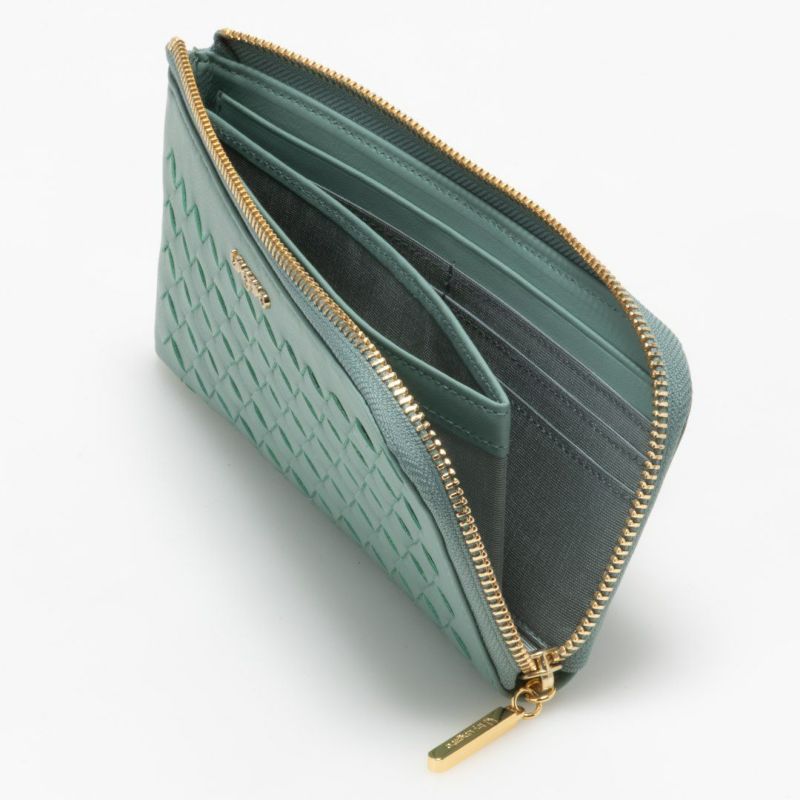 U by ungaro ララ L字ファスナー長財布