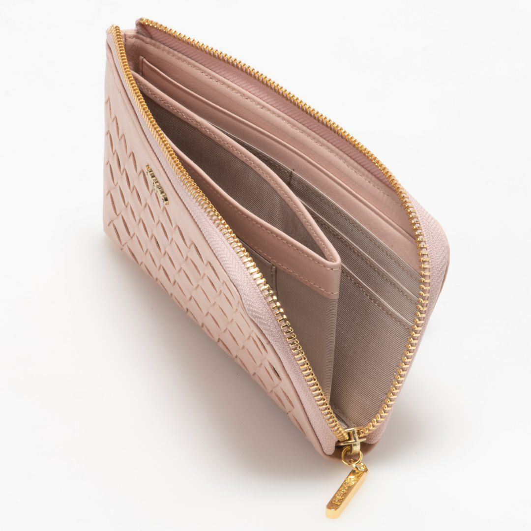 U by ungaro ララ L字ファスナー長財布