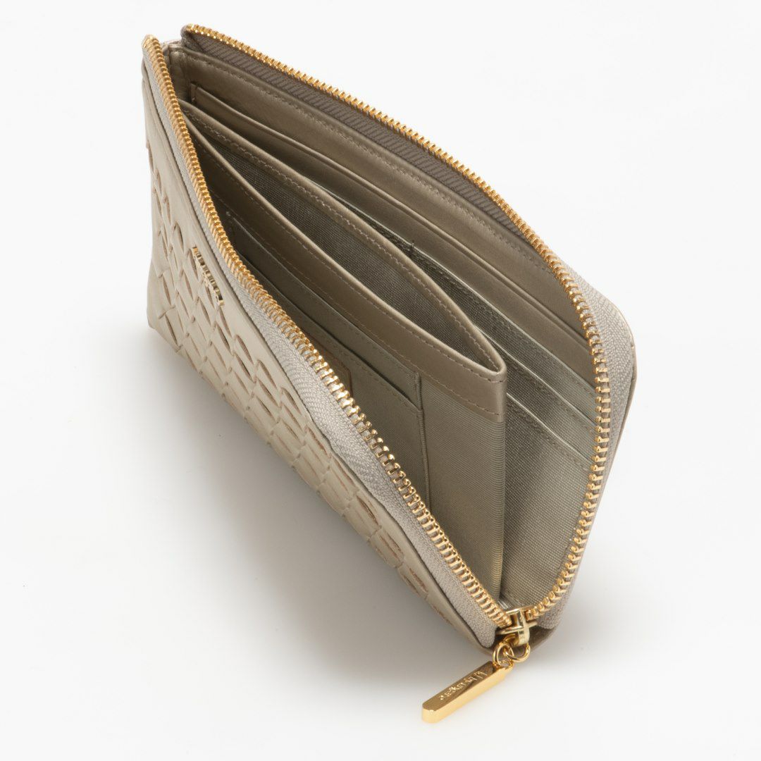 U by ungaro ララ L字ファスナー長財布