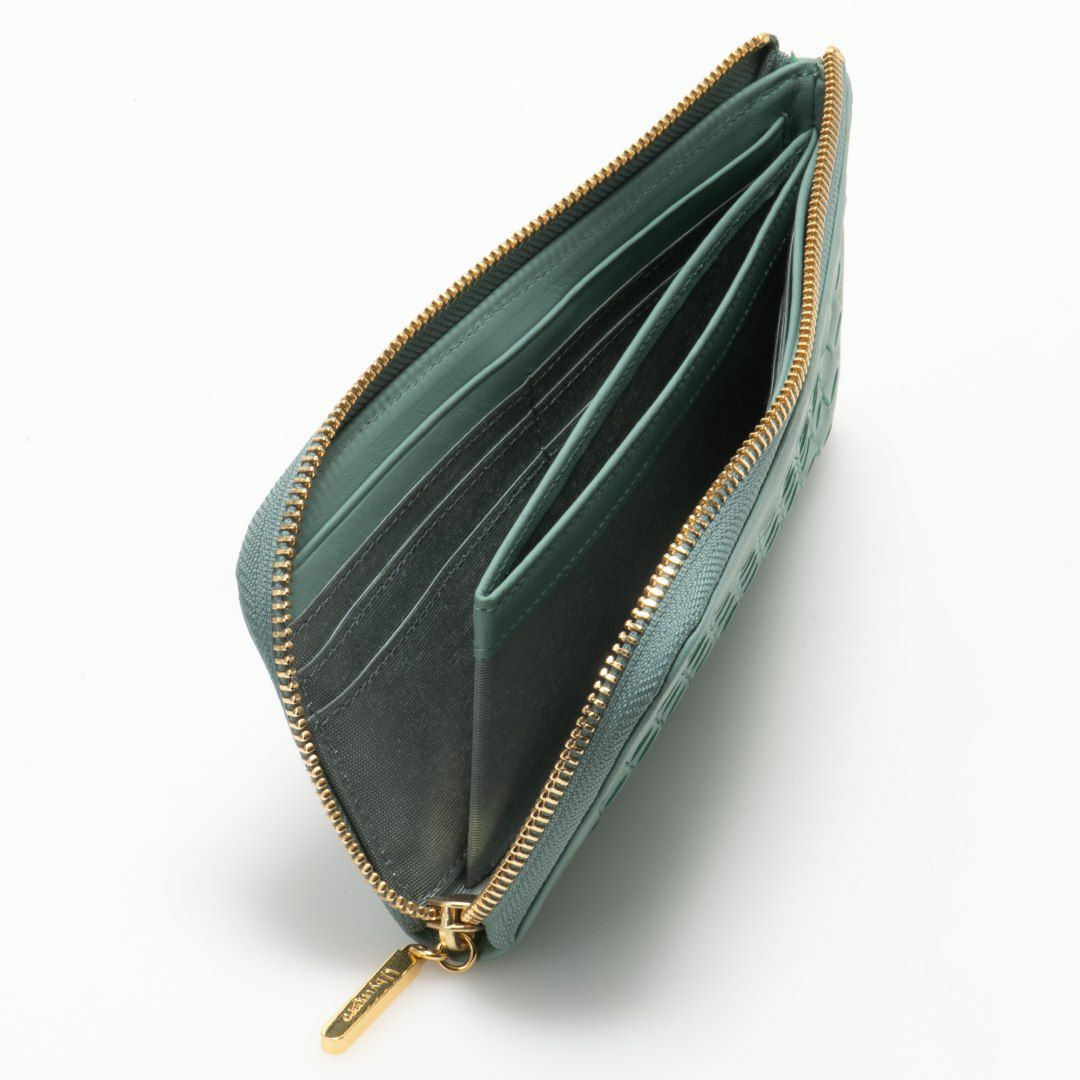 U by ungaro ララ L字ファスナー長財布