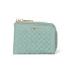 U by ungaro ララ L字ファスナー財布 ブルーグリーン