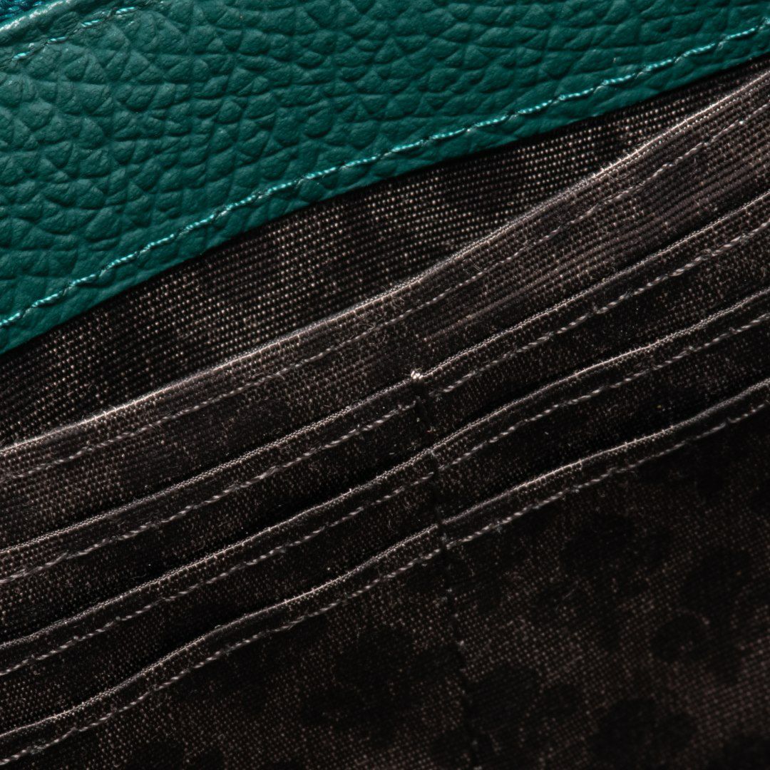 PATRICK COX バロン2 ラウンドファスナー長財布 グリーン