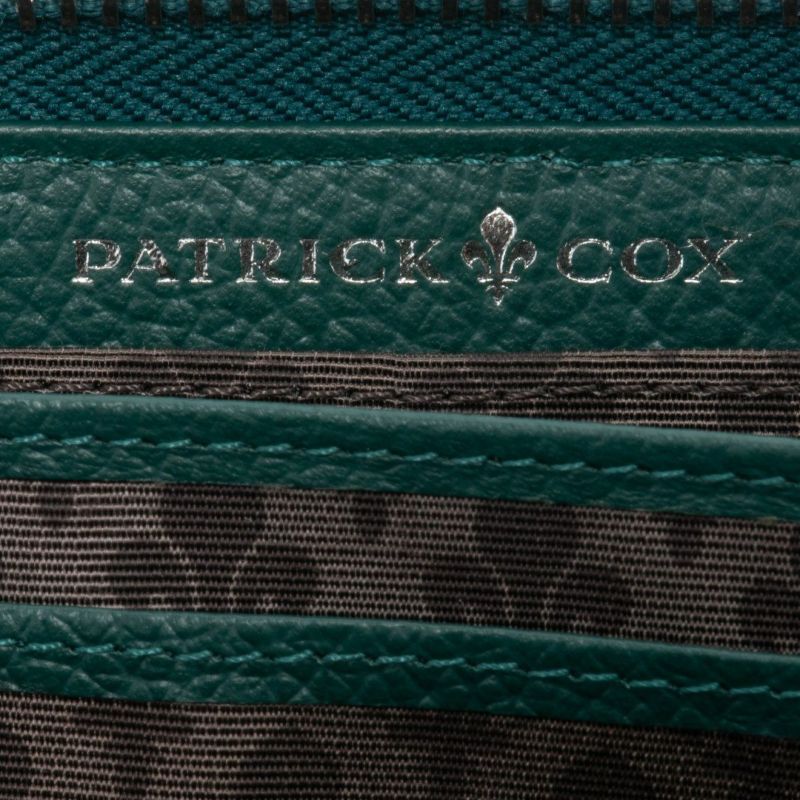 PATRICK COX バロン2 ラウンドファスナー長財布 グリーン