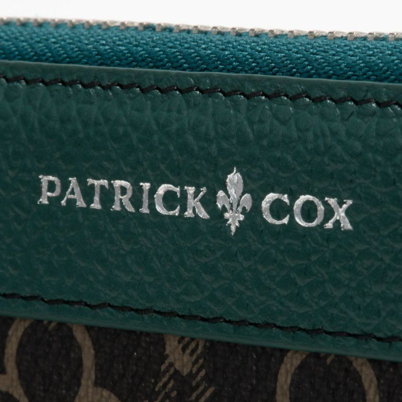 PATRICK COX バロン2 ラウンドファスナー長財布 グリーン