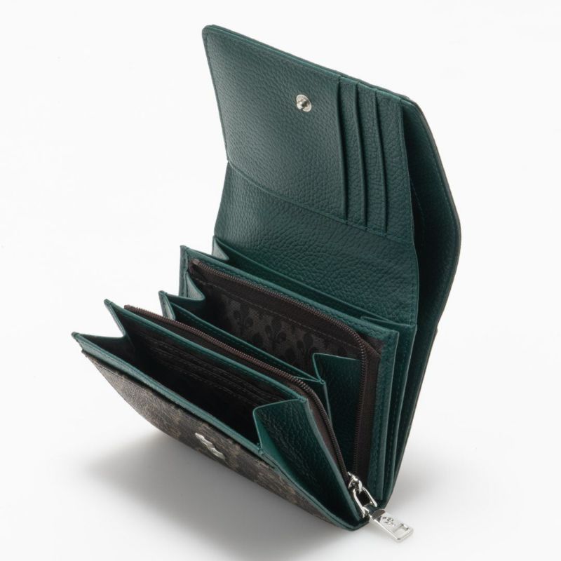 PATRICK COX バロン2 折り財布 グリーン