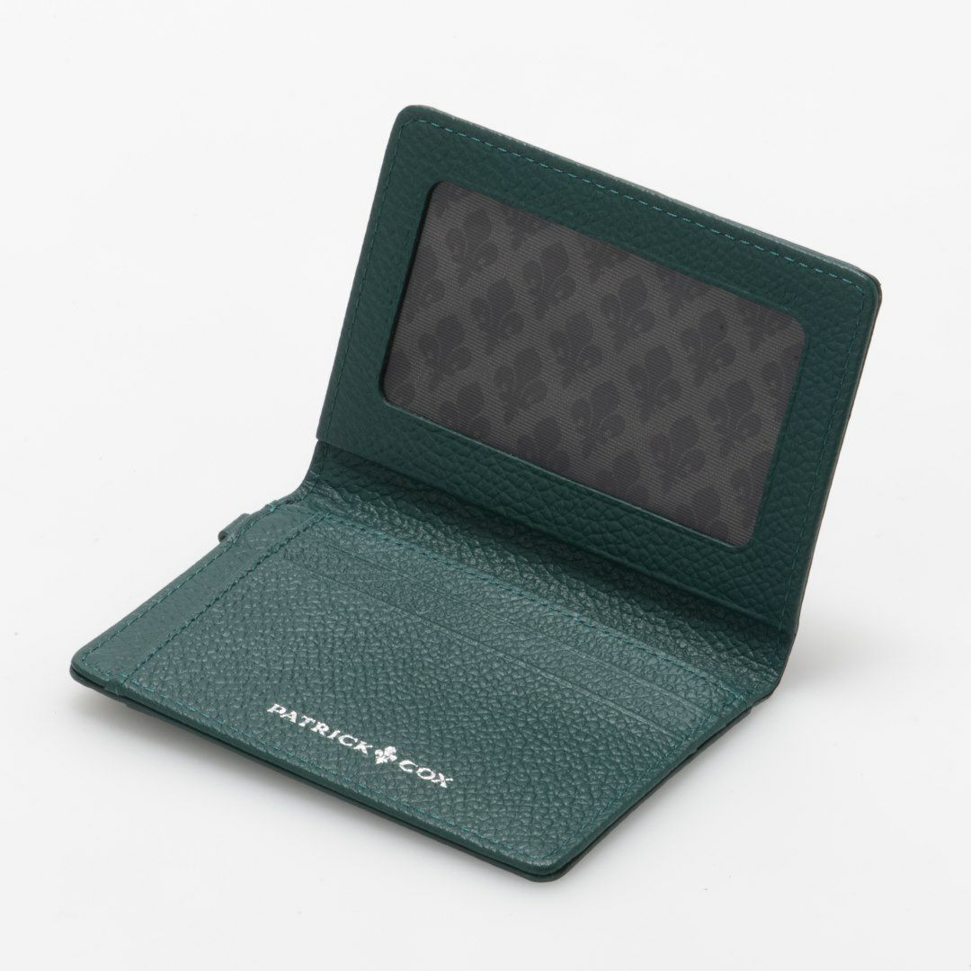 PATRICK COX バロン2 パスケース グリーン