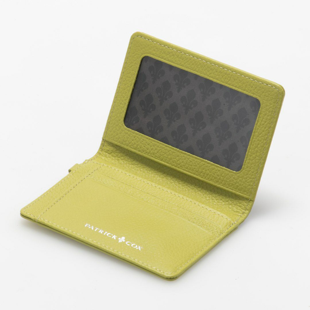 PATRICK COX バロン2 パスケース イエロー
