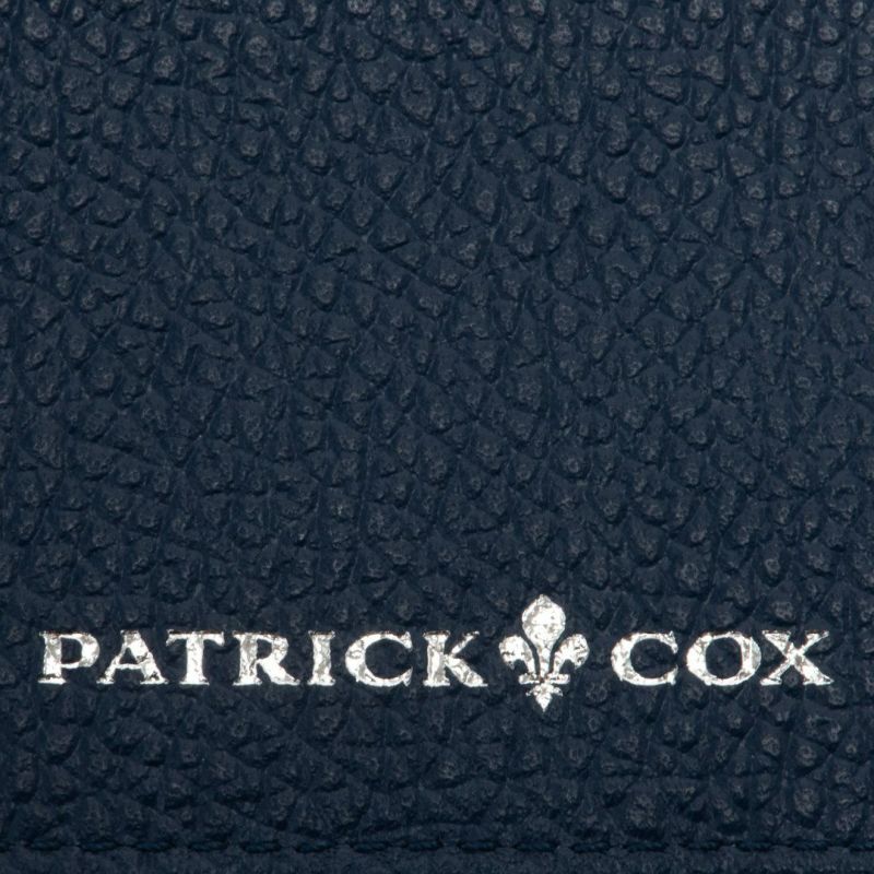 PATRICK COX バロン2 パスケース ネイビー