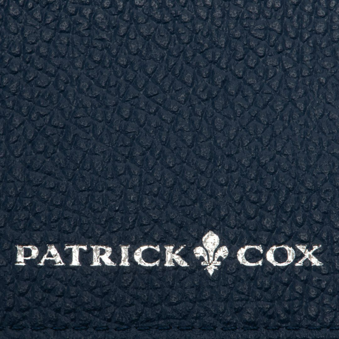 PATRICK COX バロン2 パスケース ネイビー
