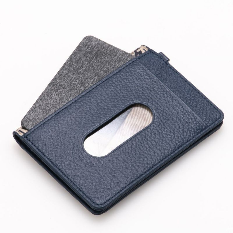 PATRICK COX バロン2 パスケース ネイビー