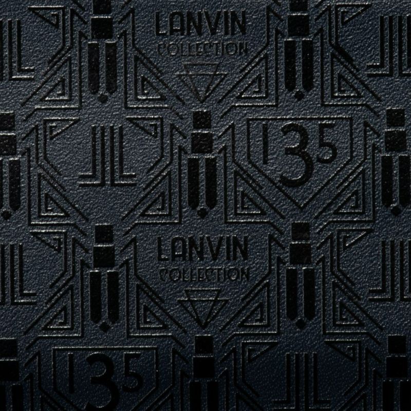 LANVIN COLLECTION couleur du vin 小銭入れ付き二つ折り財布(135周年限定カラー)