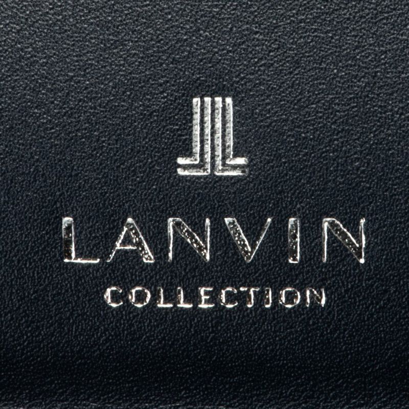 LANVIN COLLECTION couleur du vin 小銭入れ付き二つ折り財布(135周年限定カラー)