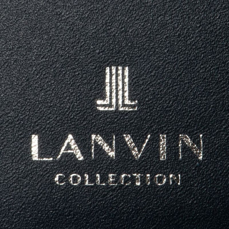 LANVIN COLLECTION couleur du vin 小銭入れ付き二つ折り財布(縦型)(135周年限定カラー)