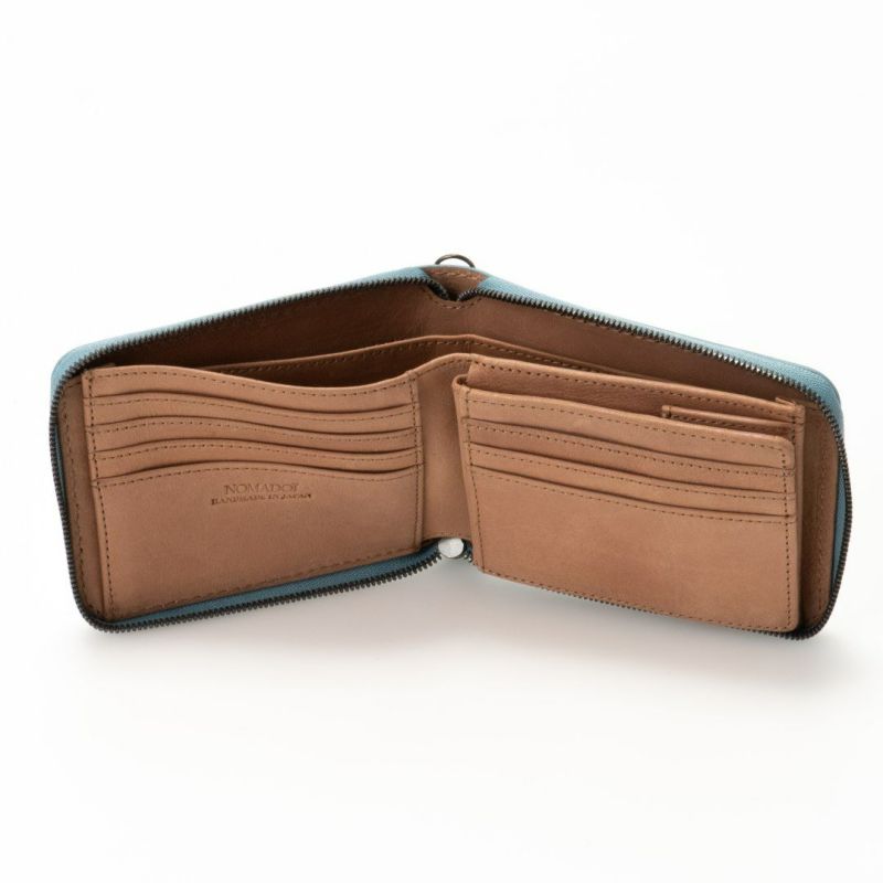 NOMADOI アラバマ ラウンドファスナー折り財布(2024年秋冬限定カラー)