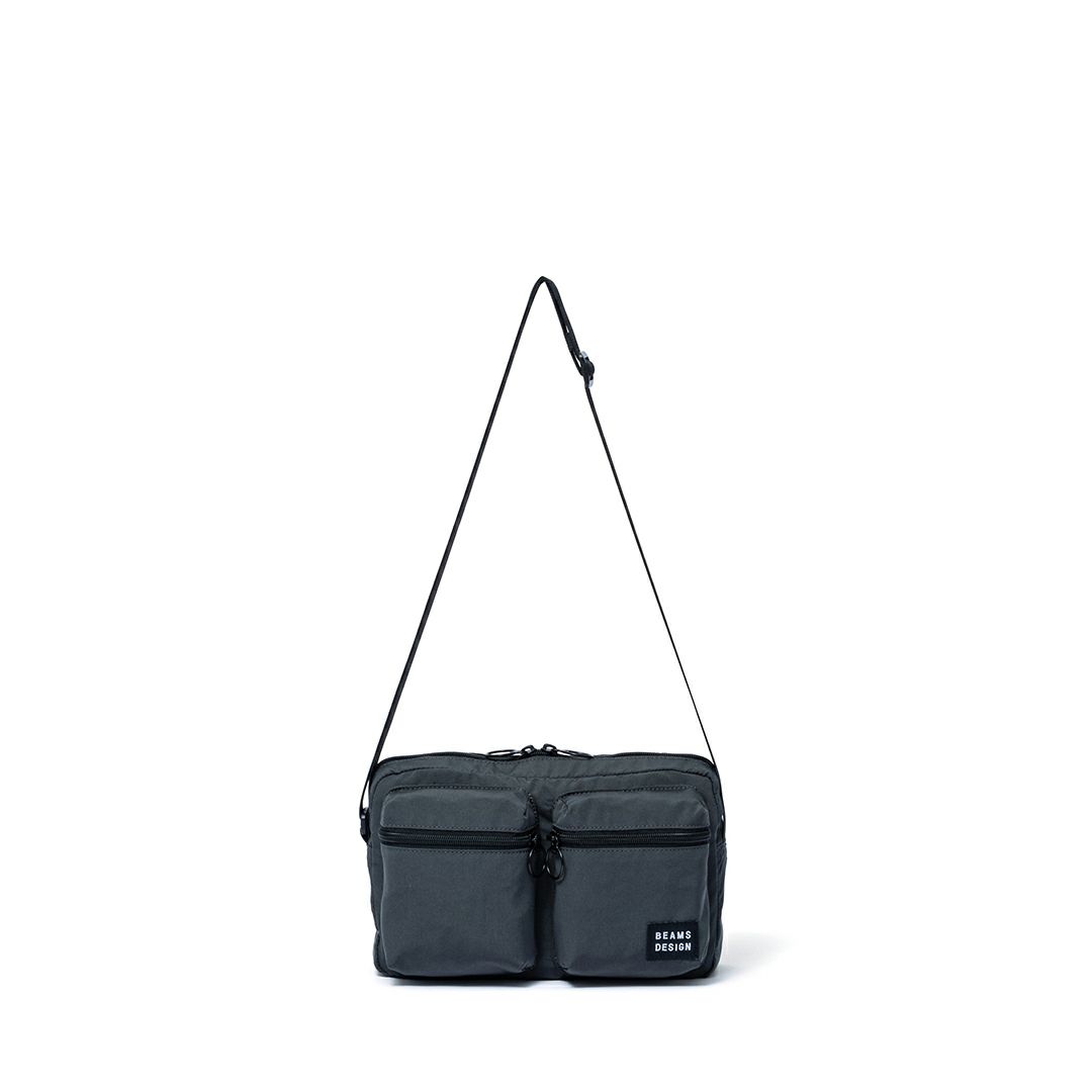 BEAMS DESIGN Always ショルダーバッグ【BMMH4ES3】 チャコールグレー