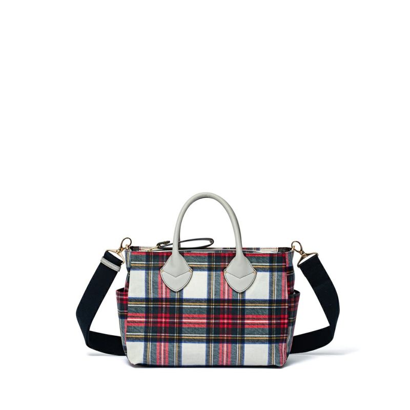 PATRICK COX パターン 2WAYハンド レッド