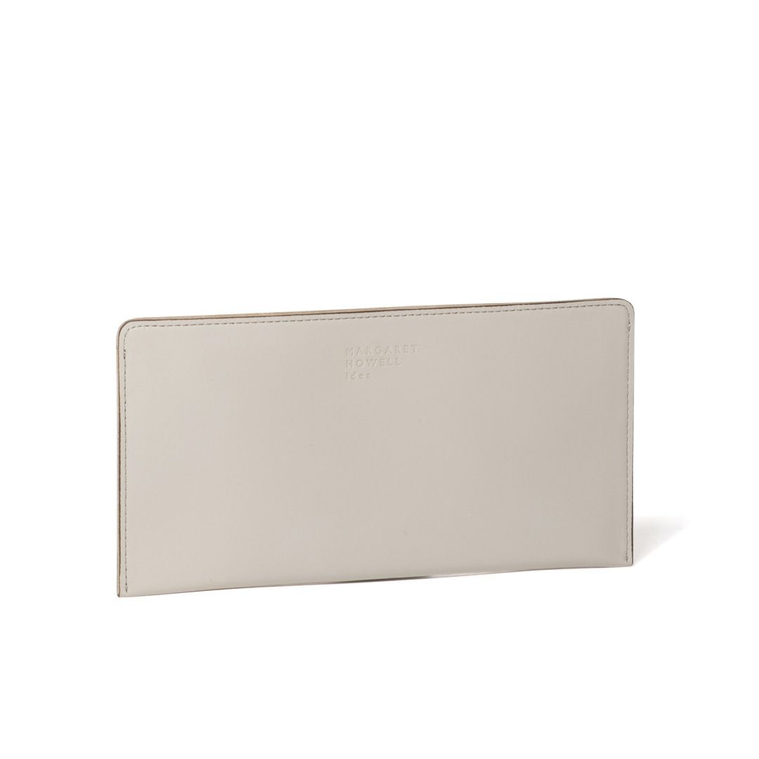 MARGARET HOWELL idea エルム 薄型長財布 ライトグレー