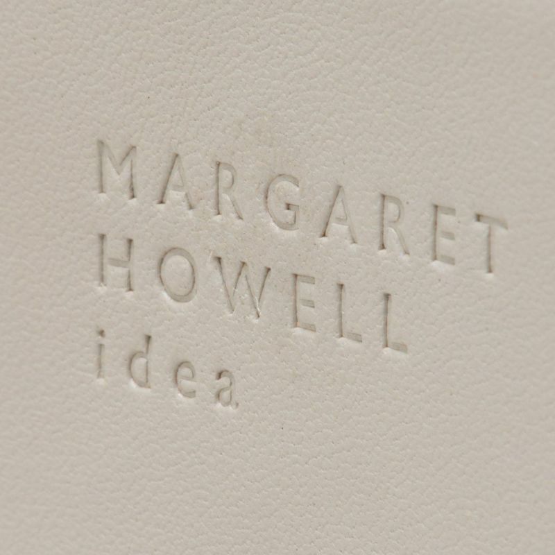 MARGARET HOWELL idea エルム 薄型長財布 ライトグレー