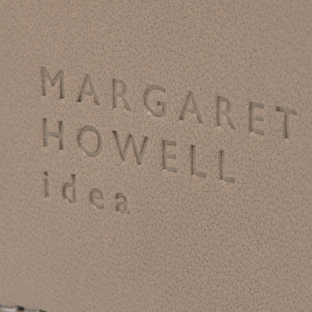 MARGARET HOWELL idea エルム BOX折り財布 グレー