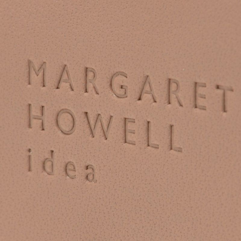 MARGARET HOWELL idea エルム 薄型L字ファスナー折り財布 ピンク