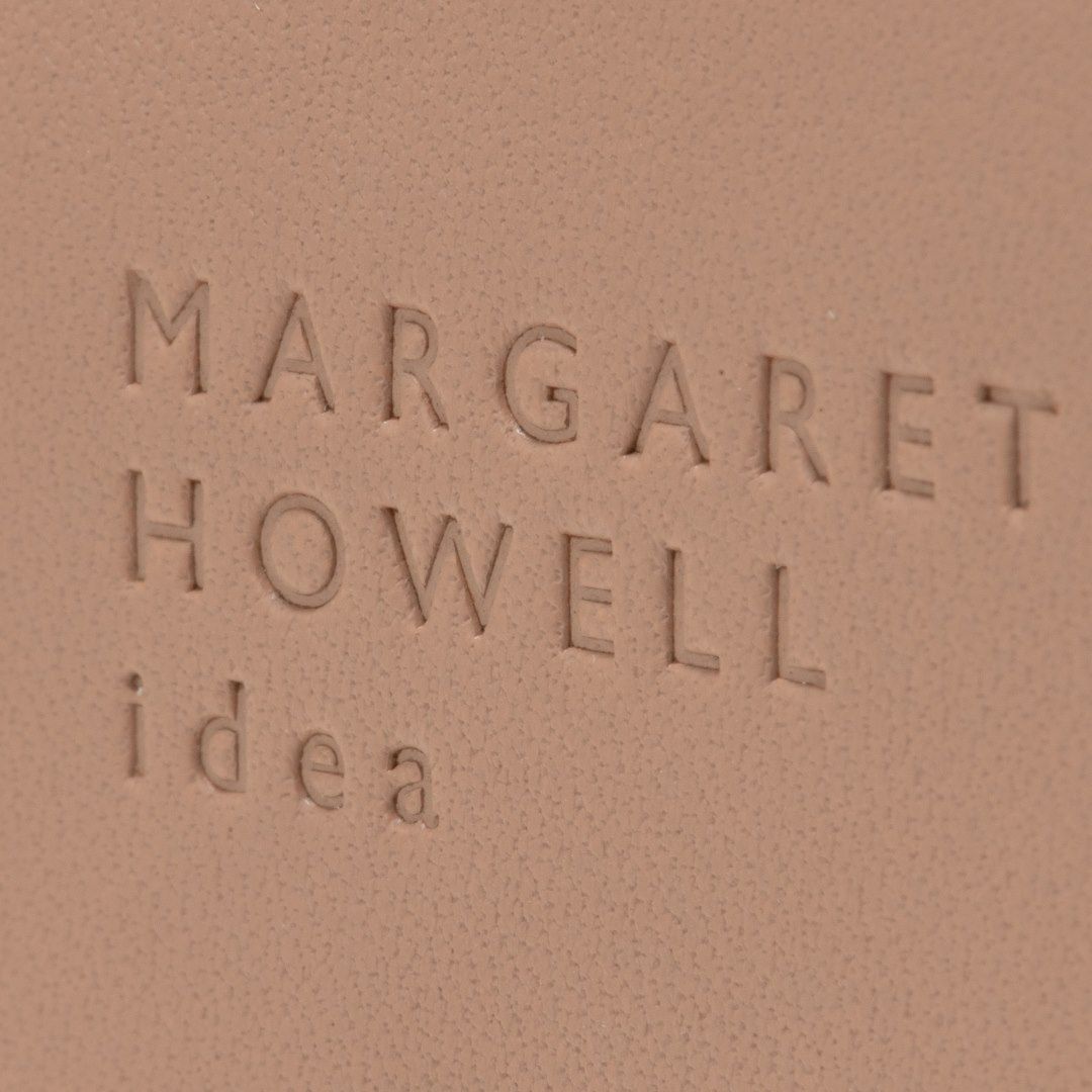 MARGARET HOWELL idea エルム 薄型L字ファスナー折り財布 ピンク