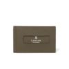 LANVIN COLLECTION THIN CONSTRUCTION 単パスケース カーキ