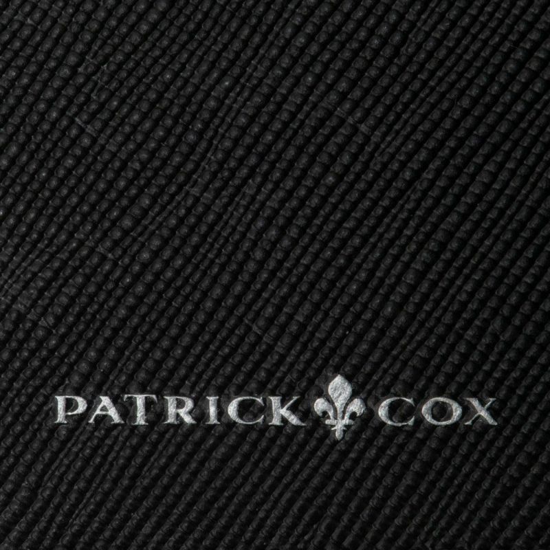 PATRICK COX KINGS 小銭入れ付き折り財布 ブラック