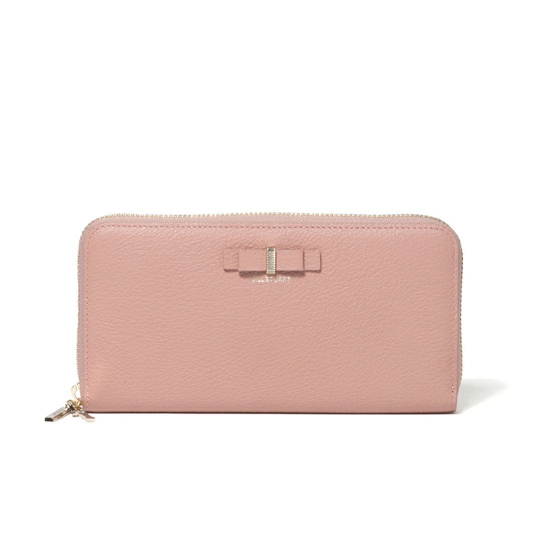 JILL STUART ミスティ ラウンドファスナー長財布 ピンク