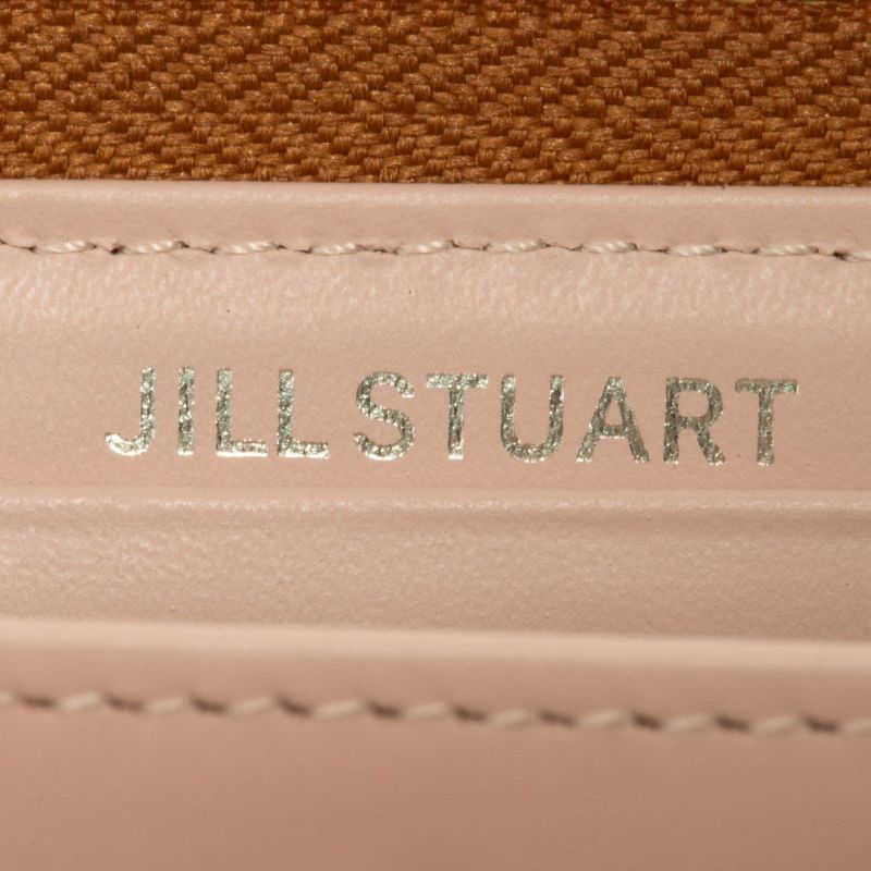 JILL STUART ミスティ ラウンドファスナー長財布 キャメル