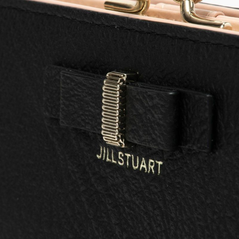 JILL STUART ミスティ 口金折り財布 ブラック