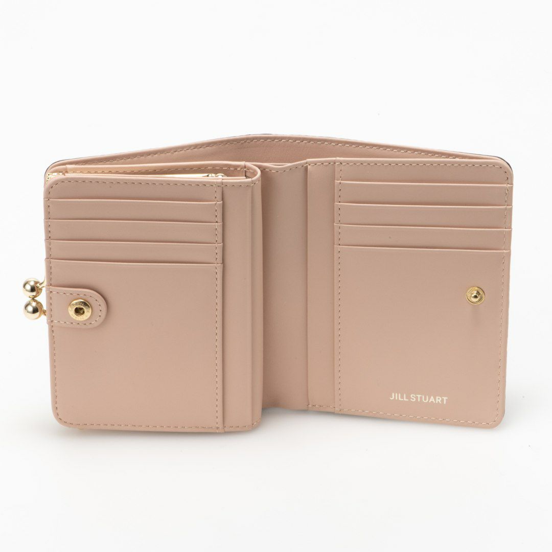 JILL STUART ミスティ 口金折り財布 ブラック