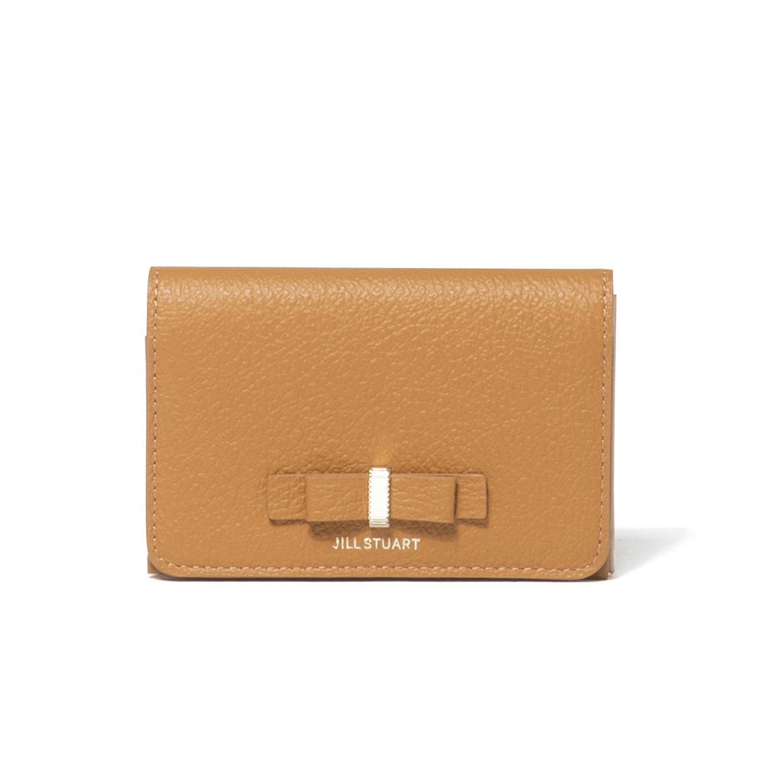 JILL STUART ミスティ 名刺入れ キャメル