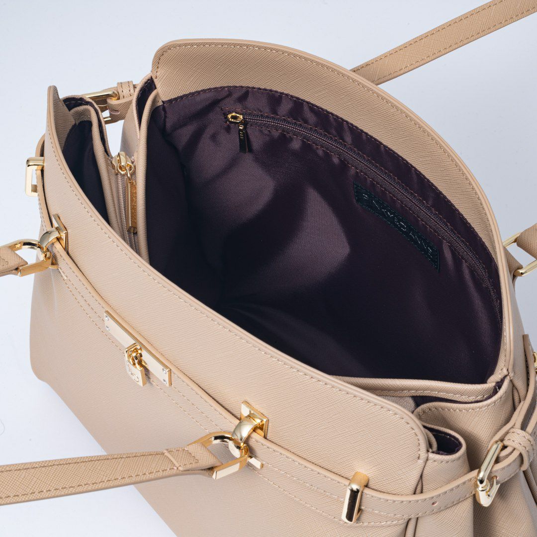 PINKY&DIANNE スパークリング トート ベージュ