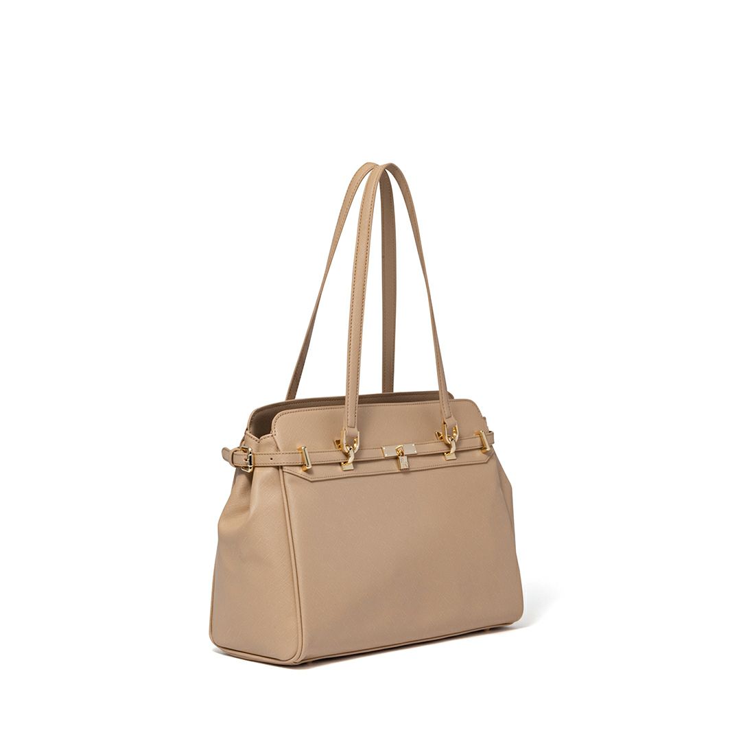 PINKY&DIANNE スパークリング トート ベージュ