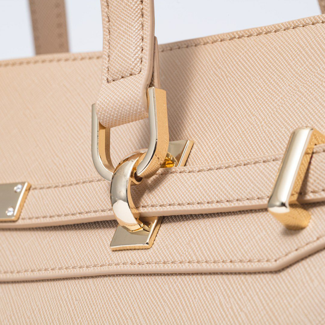 PINKY&DIANNE スパークリング トート ベージュ