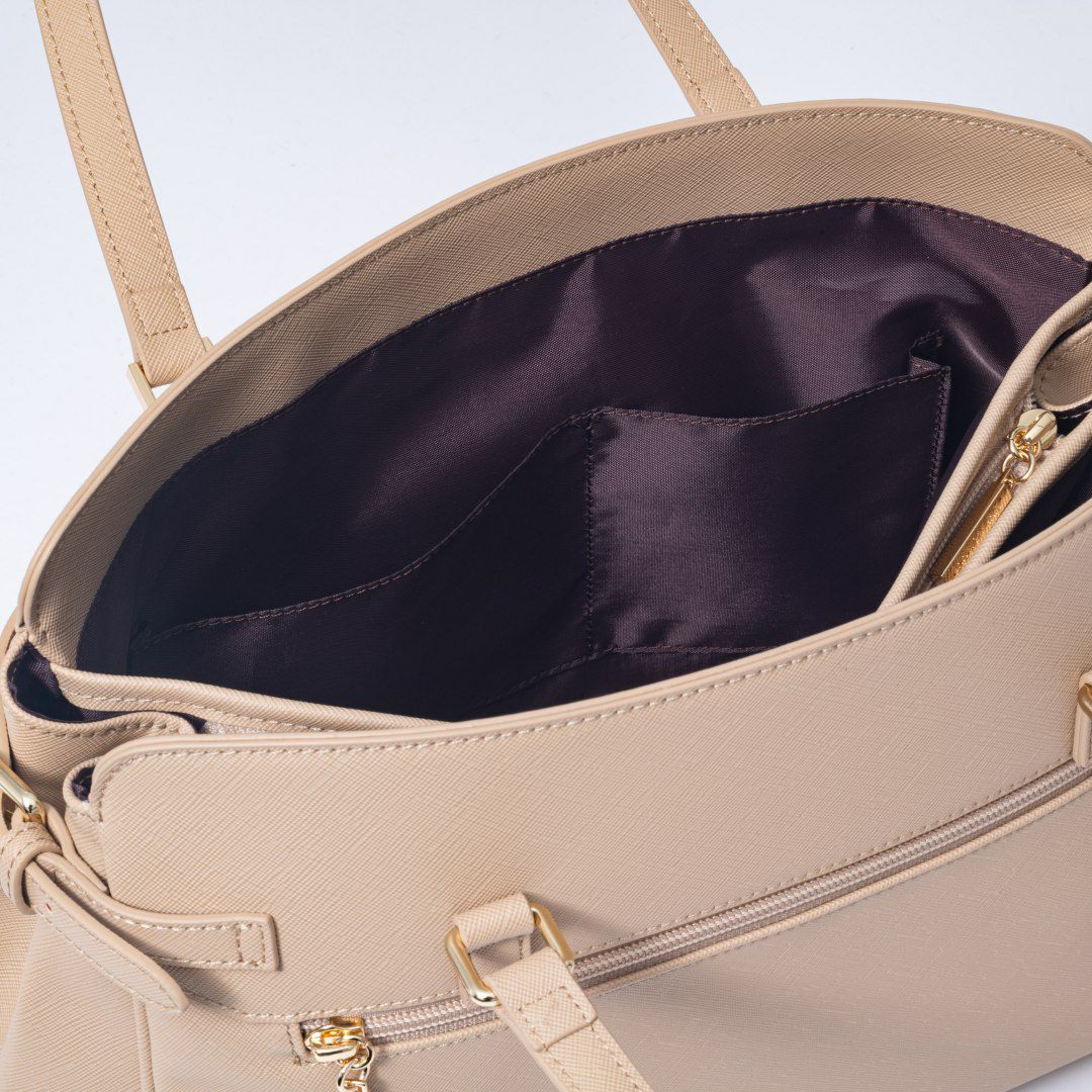 PINKY&DIANNE スパークリング トート ベージュ