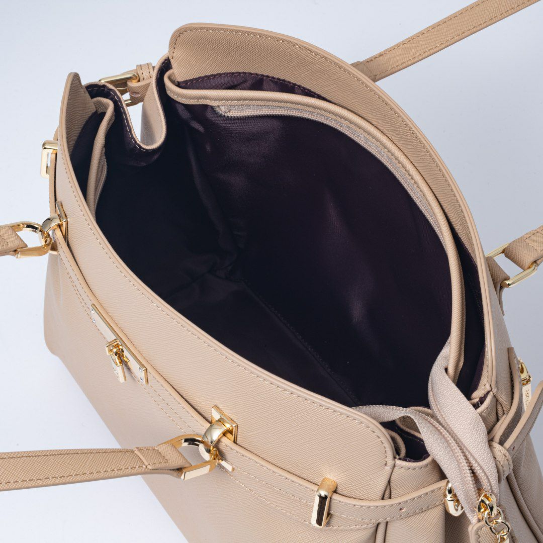 PINKY&DIANNE スパークリング トート ベージュ