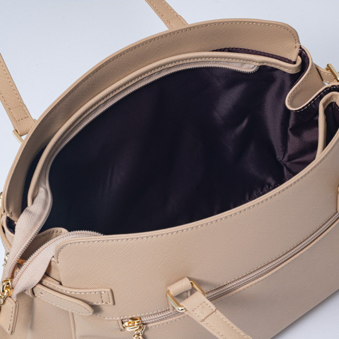 PINKY&DIANNE スパークリング トート ベージュ