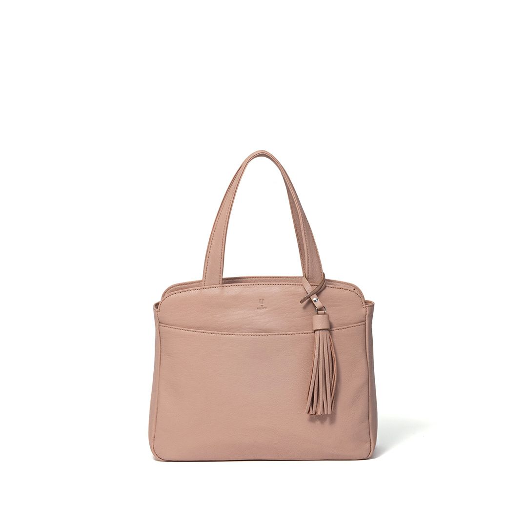  U by ungaro エヴァ トート コーラルピンク