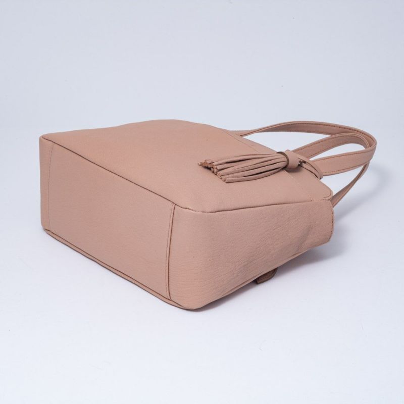  U by ungaro エヴァ トート コーラルピンク