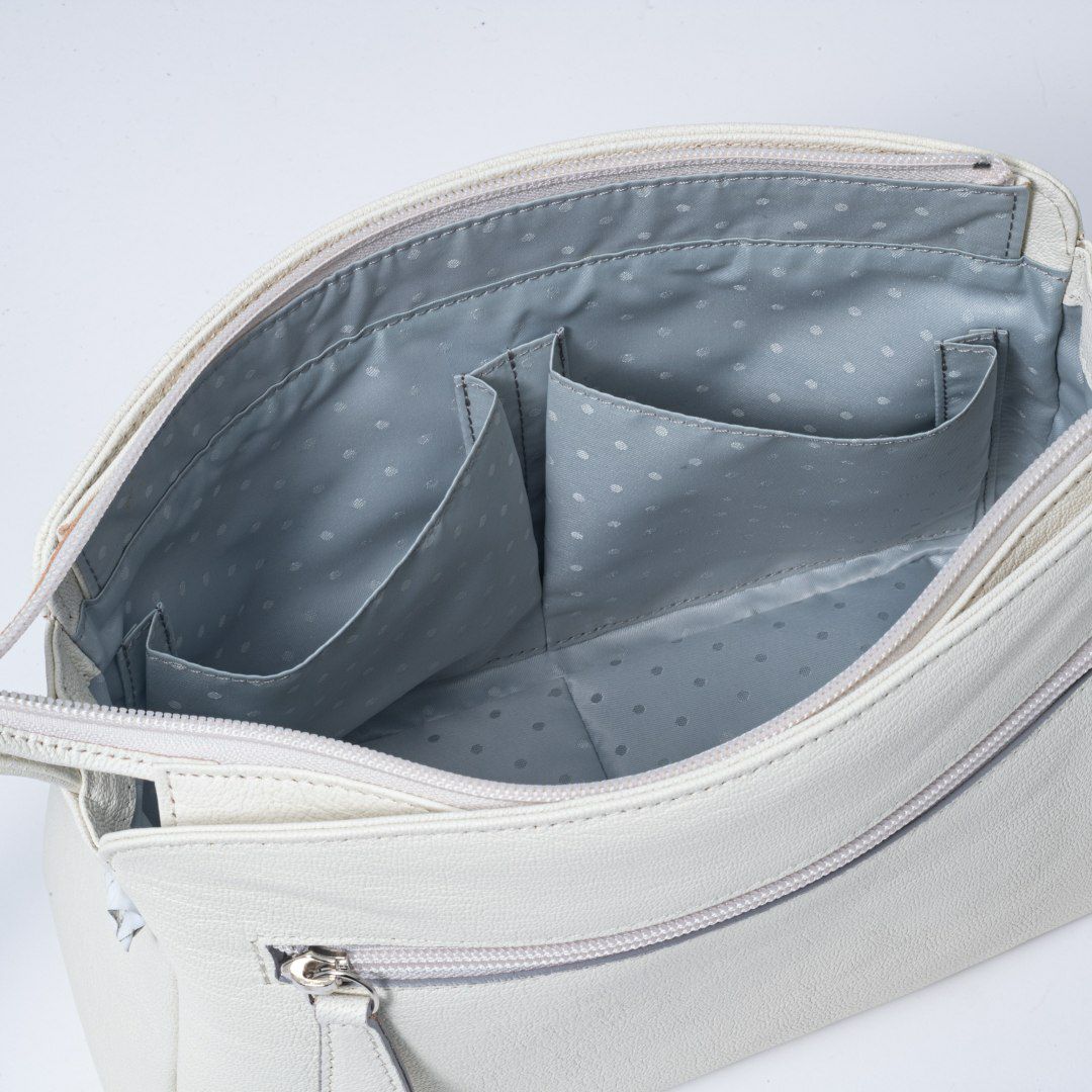  U by ungaro エヴァ ショルダー アイボリー