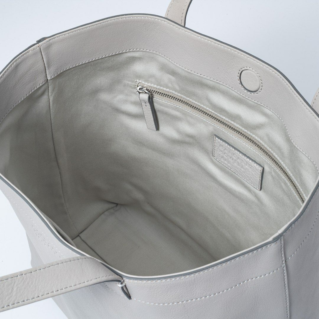 MARGARET HOWELL idea リドニー トート ライトグレー