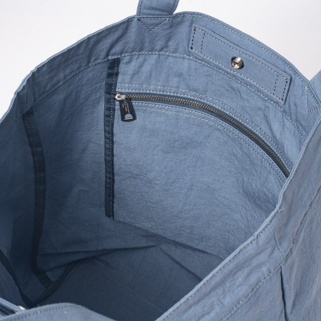 MARGARET HOWELL idea スクイレス トート ブルー