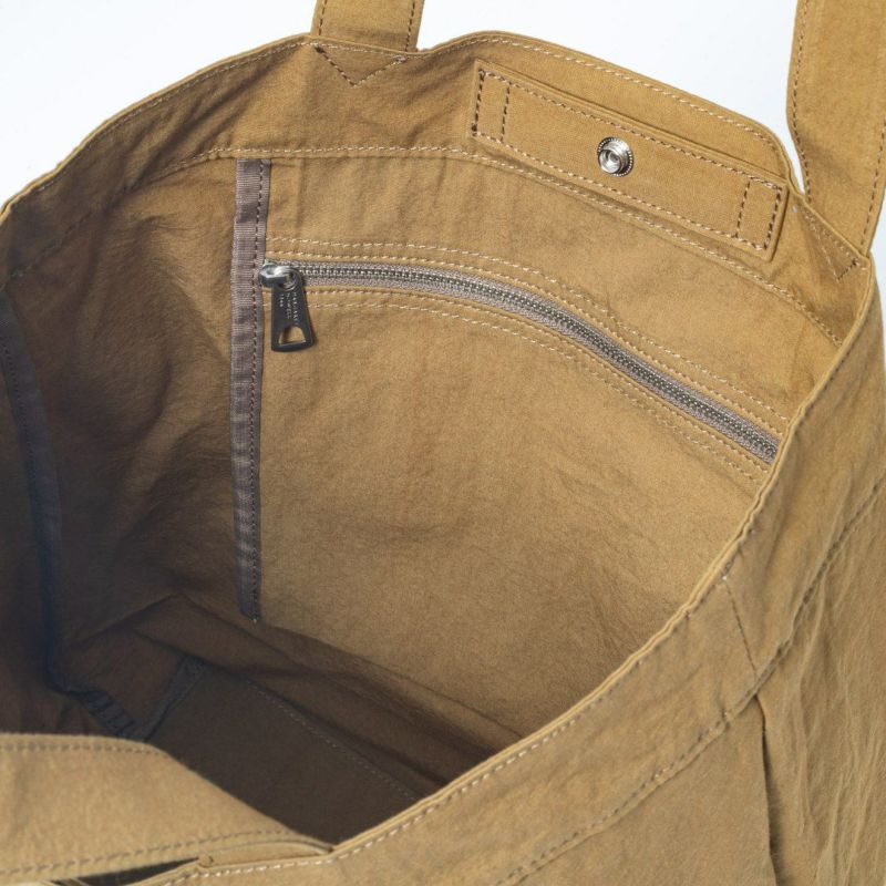 MARGARET HOWELL idea スクイレス トート マスタード