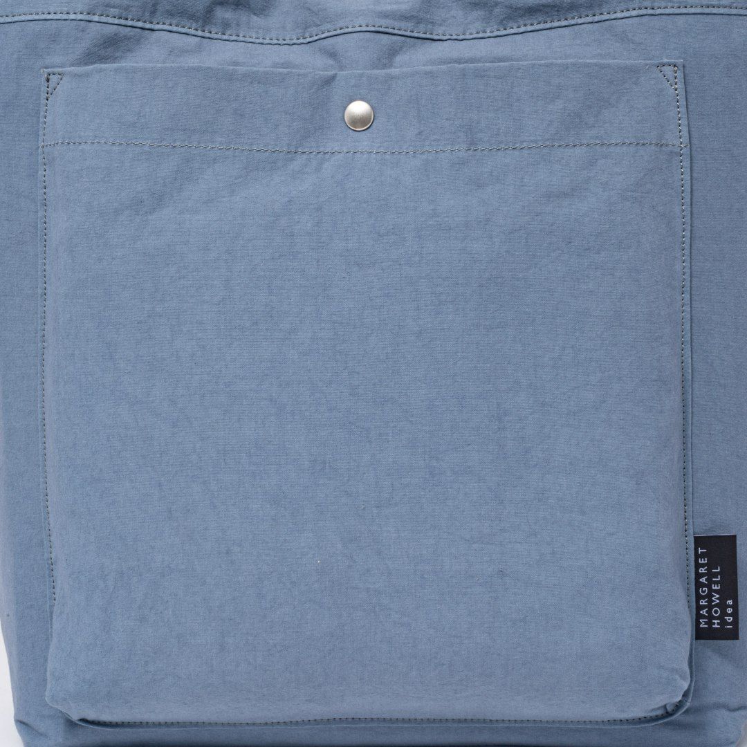 MARGARET HOWELL idea スクイレス トート ブルー