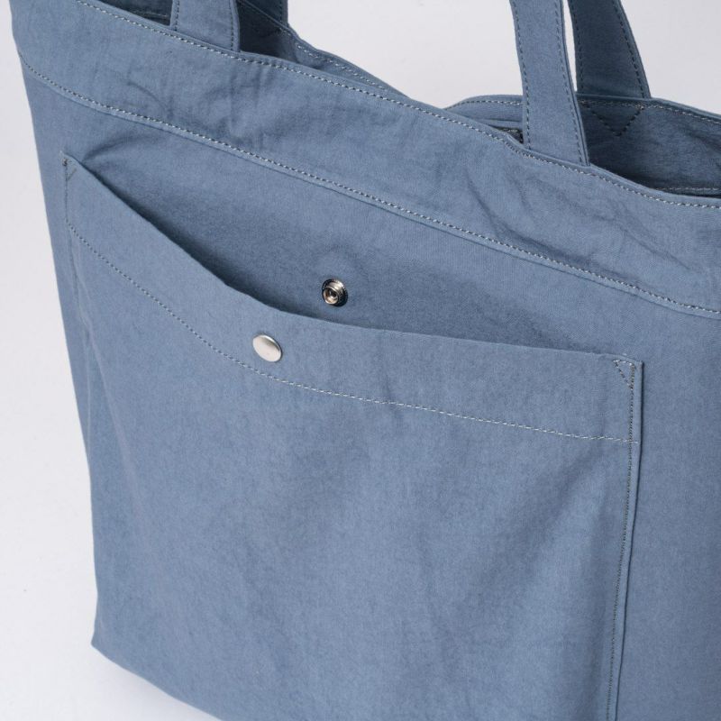 MARGARET HOWELL idea スクイレス トート ブルー