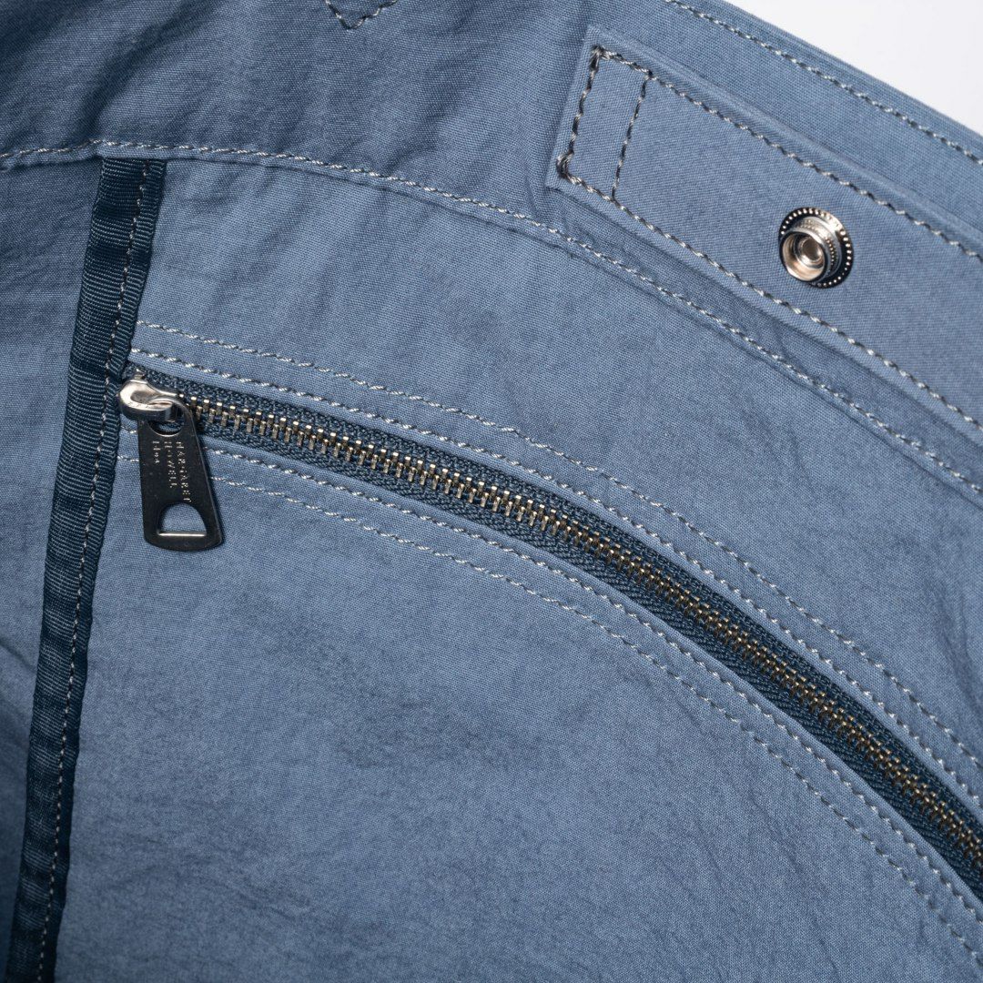 MARGARET HOWELL idea スクイレス トート ブルー