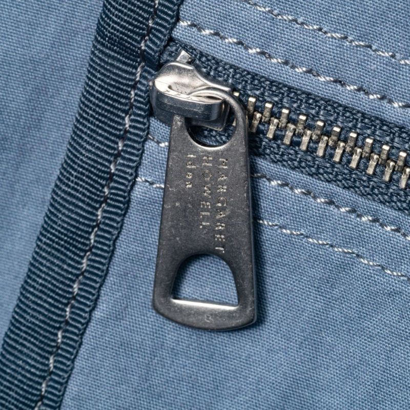 MARGARET HOWELL idea スクイレス トート ブルー