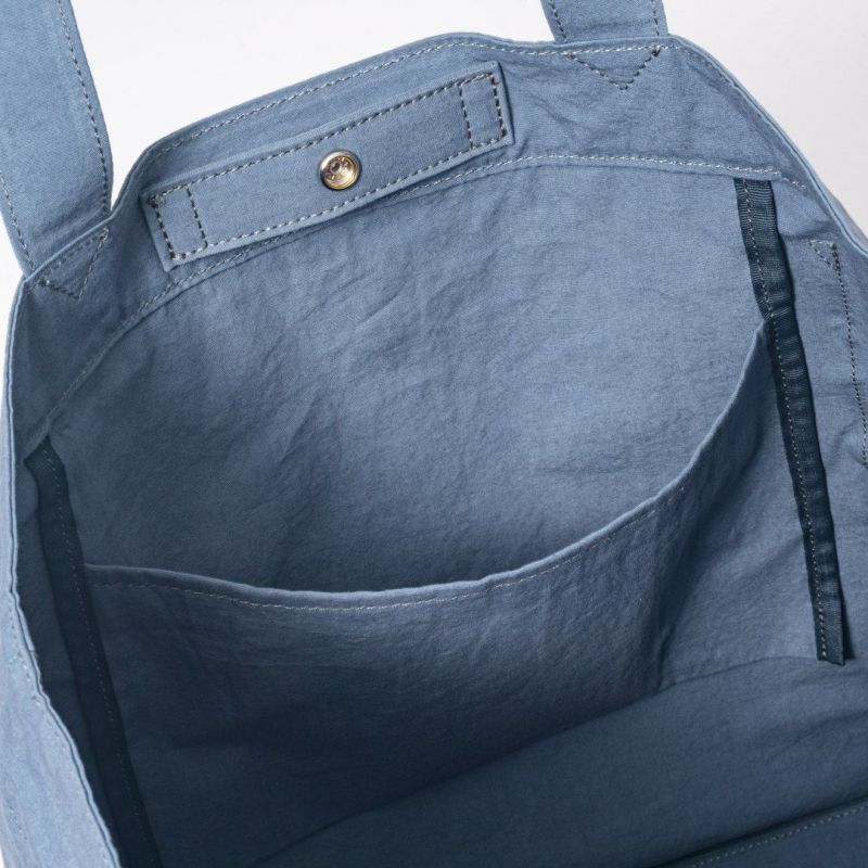 MARGARET HOWELL idea スクイレス トート ブルー