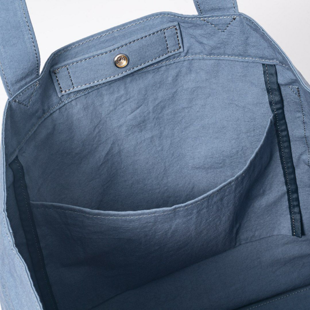 MARGARET HOWELL idea スクイレス トート ブルー